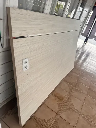 Cabeceira de cama Queen em MDF madeirado R$120 SEM ENTREGA
