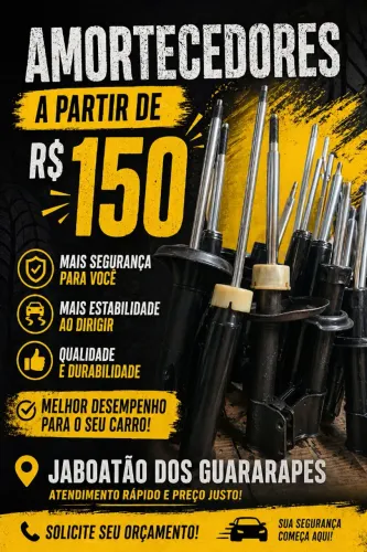 Promoção AMORTECEDOR- carros diversos