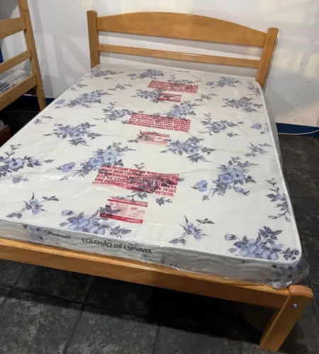Cama Casal A Parti de R$ 399,00 Incluso Entrega e Montagem Grátis