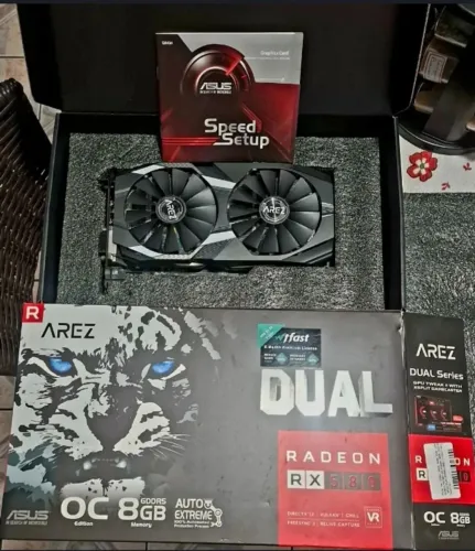 Rx 580 Asus Arez 8GB Original!