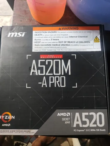 PLACA MÃE MSI B520M