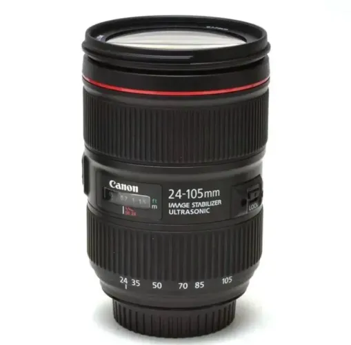 Lente cânon 24-105 ultrasonic
