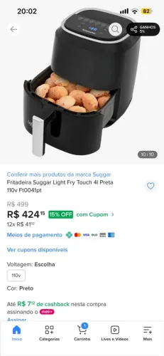 Fritadeira Air Fryer