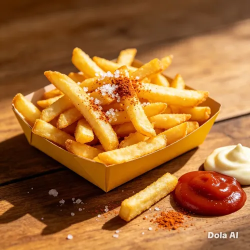 Batata fritas mini 