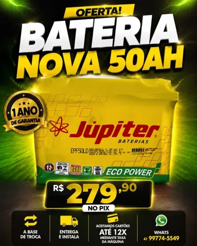 Baterias novas OFERTA - Entrega e instala