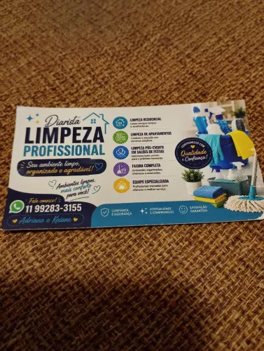 Limpeza em geral (diarista,)