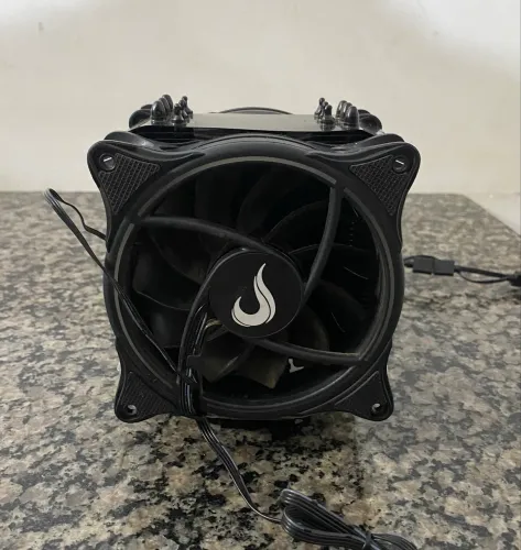 Air Cooler Gamer ARGB Controlável Winter Black Rise Mode