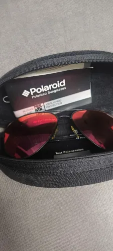 Óculos Polaroid P4139E estilo aviator espelhado