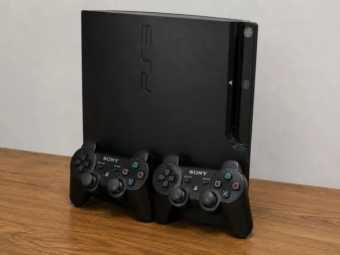 Ps3 impecável completo 2 controles para vender rápido
