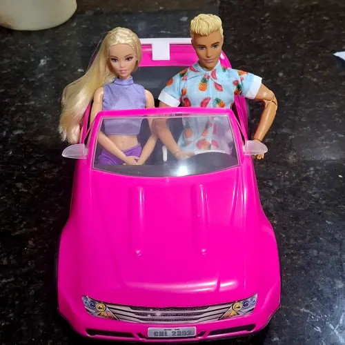 Apenas o Carro para Boneca Barbie