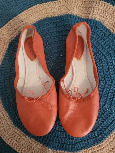 Sapatilha grife Chloé laranja 35/36