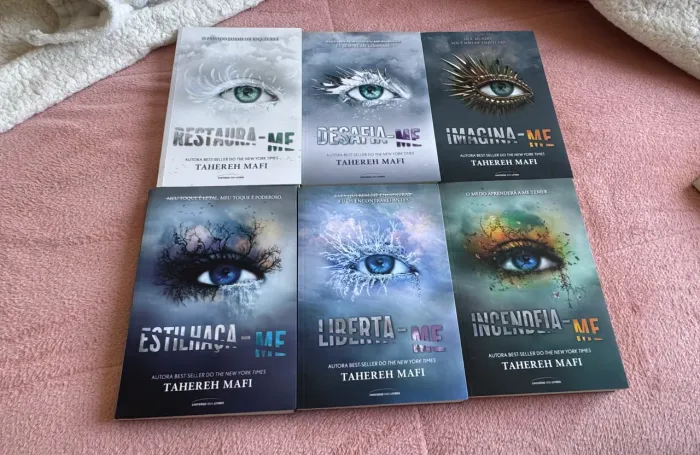 Kit Série Estilhaça-me ? 6 Livros (Tahereh Mafi) Seminovos / Perfeito Estado