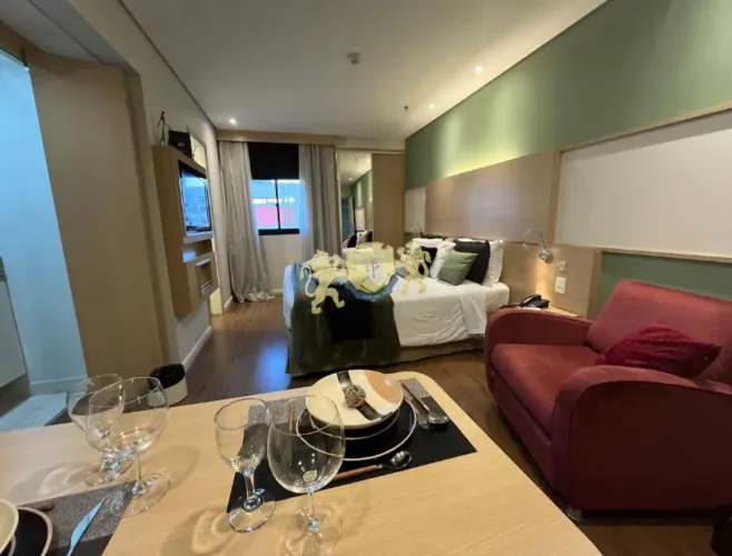 Rarus Flats - Flat para venda no Brooklin - Edifício Mercure Nações Unidas