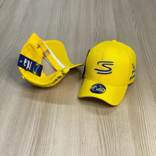 Boné Airton Senna Amarelo Novo