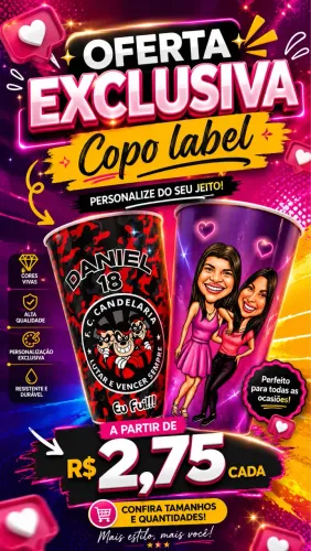 Copos personalizados