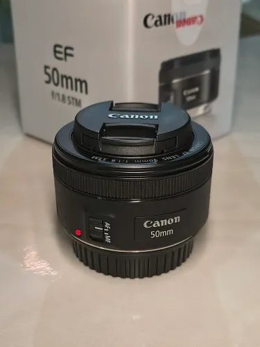 Lente 50mm 1.8 EF