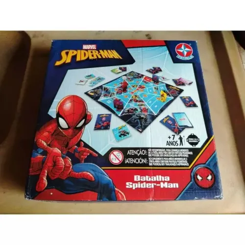 Jogo Batalha Spider Man Marvel - Brinquedo Completo da Estrela