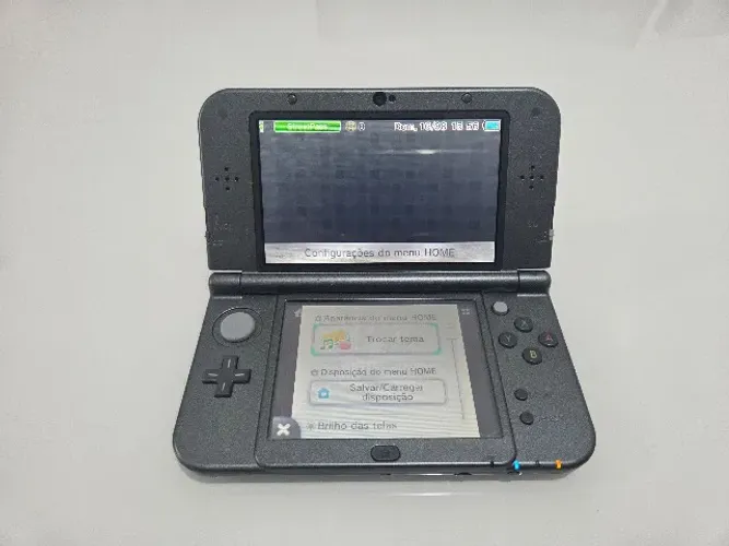 New Nintendo 3DS XL 128GB Desbloqueado + Caixa + Case + Carregador