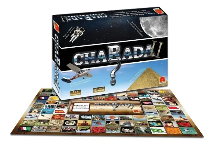 Charada 2 - Jogo tabuleiro - NIG brinquedos