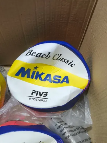 Bola de Vôlei de Praia Mikasa Beach Classic BV552C Original - NOVA (Nunca Usada)