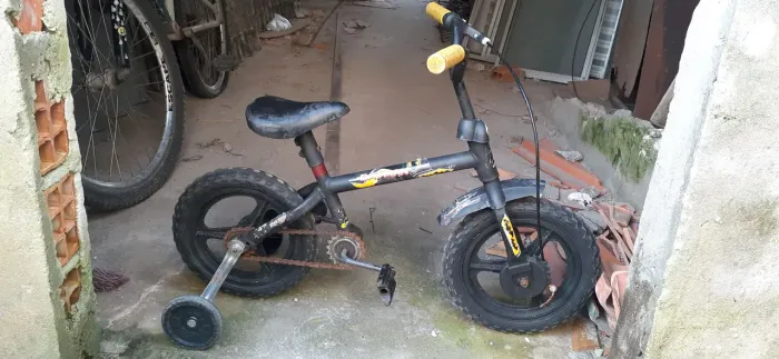 Bicicleta de criança batman 