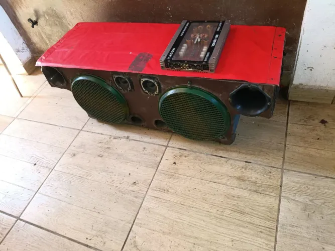 Caixa de som automotivo 15 polegadas