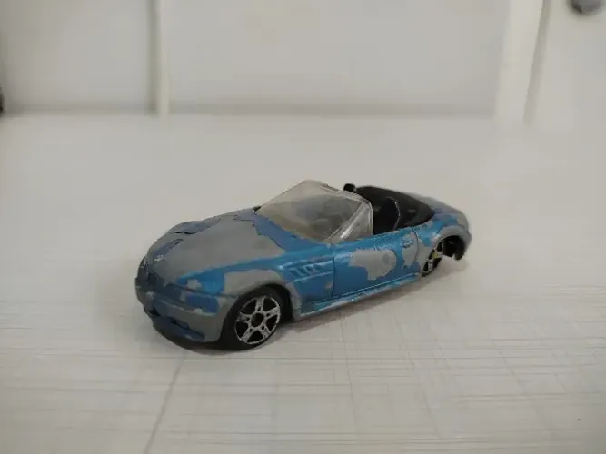 Miniatura Bmw Z3 Maisto 1/64 Azul