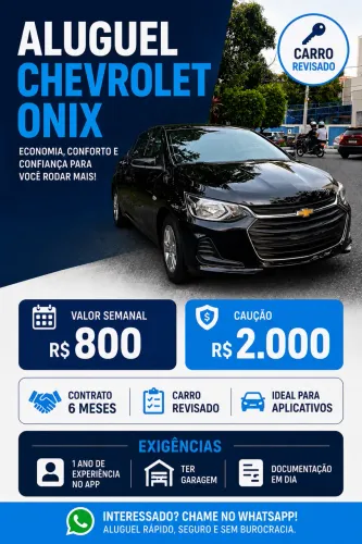 ONIX PLUS ALUGUEL APP - NOVO