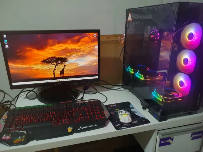 CPU Ryzen 9 7900X WiFi PC Gamer/ 32GB DDR5/ NVME 512GB/ 3080 TI 12GB/ Aceito Iphone 17 Pro