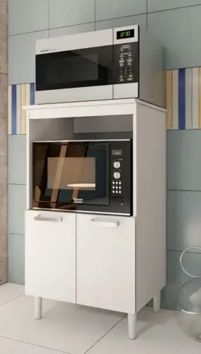 Armário para Forno e Microondas Vitória, multiuso (cores disponíveis nas imagens) novos.