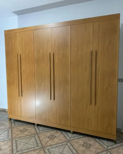 Guarda roupa Alvorada 100% MDF - Nature