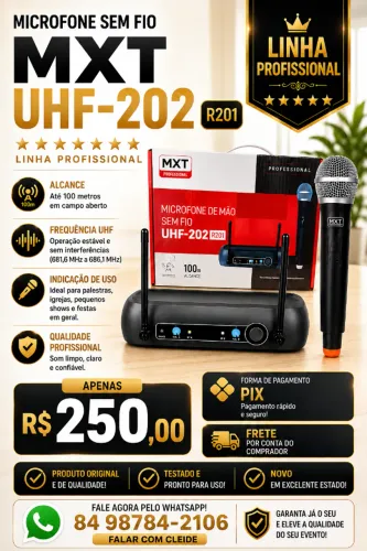 Microfone sem fio