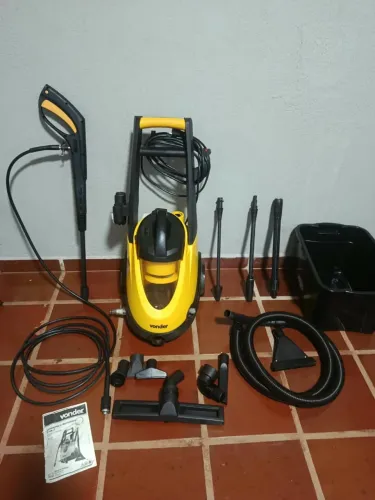Lavadora a jato e Aspirador alta pressão 2 em 1 lav 1412 - vonder