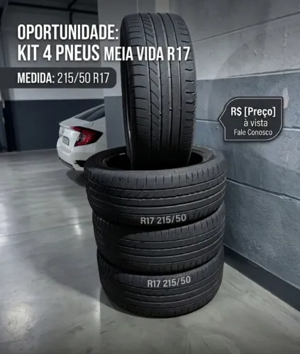 Kit 4 Pneus usados 215/50 r17