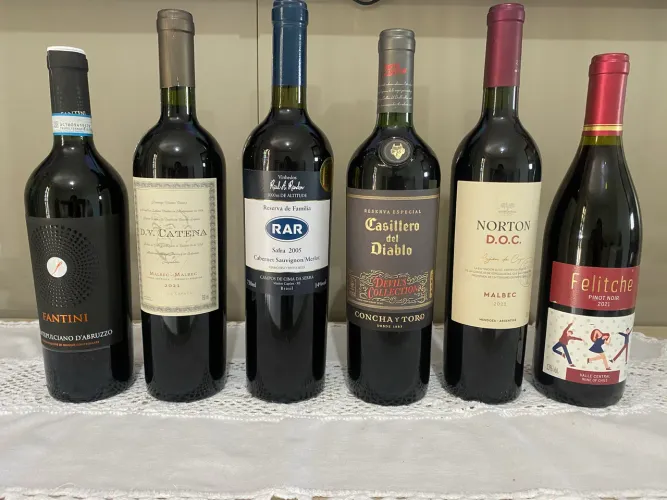 Garrafas de Vinho