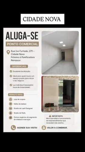 ALUGO ESPAÇO PARA COMÉRCIO