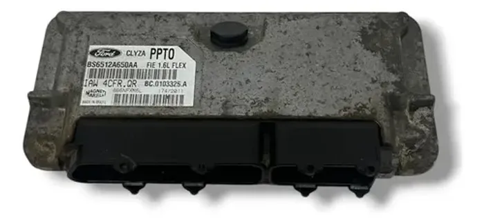 Módulo Injeção Ford Fiesta 1.6 2010 2011 2013 Bs6512a650ae