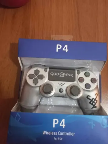 Controle PS4 Prata / God of War / Novo