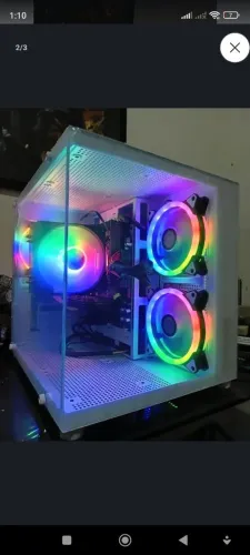 Pc gamer Ryzen 5 Roda todos jogos parcelo até 12 x pego vídeo game com volta