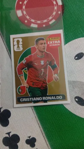 Figurinha da copa Cristiano Ronaldo