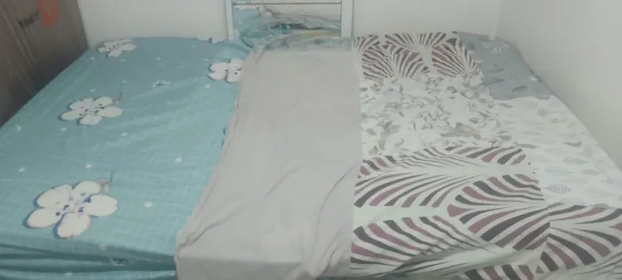 Cama casal com o colchão 180 retira em valentina não faço entrega
