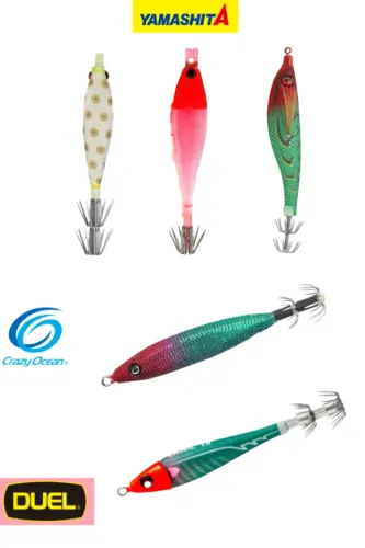 ZANGARILHOS PARA PESCA DE LULA (KIT 2)