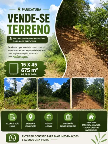 Terreno ( Paricatuba )