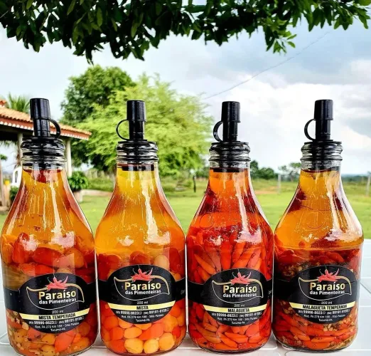 Conservas, molhos e geleias de Pimenta 