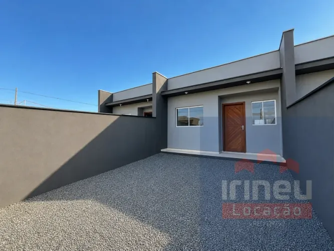 Casa residencial com 2 quartos nova para locação - Venha conhecer!