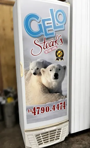 Freezer de gelo Gelopar