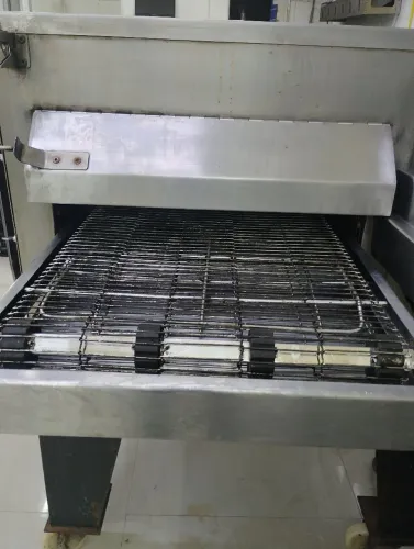 Forno esteira elétrico industrial