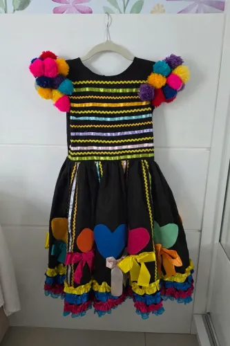 Vestido de Quadrilha (Junino) Infantil