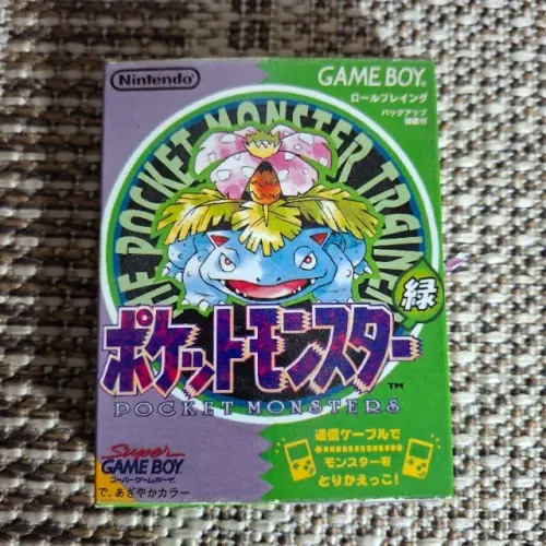 Pokémon Green (caixa reprô)