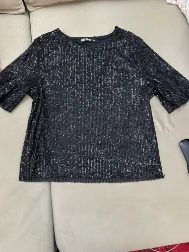Blusas paetê 